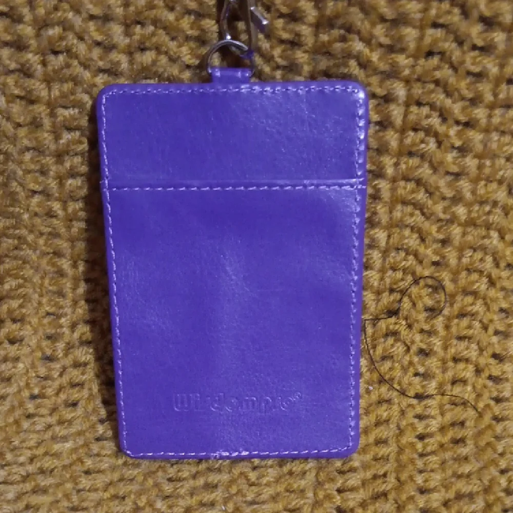 Purple Card Holder